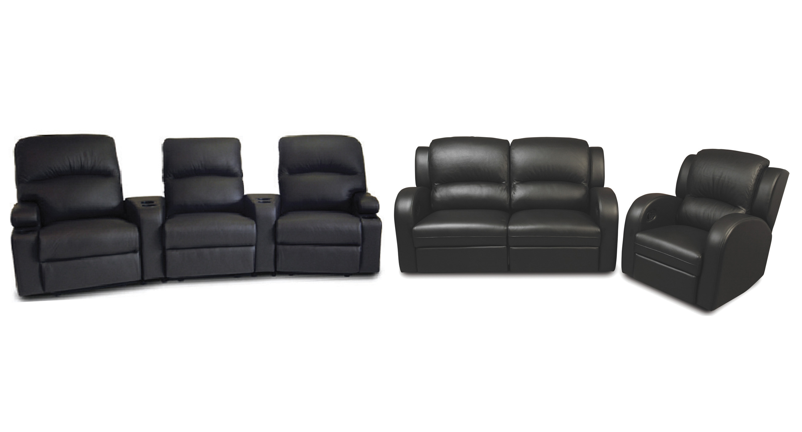 Deco, Retreat and Matrix Recliner Combinations