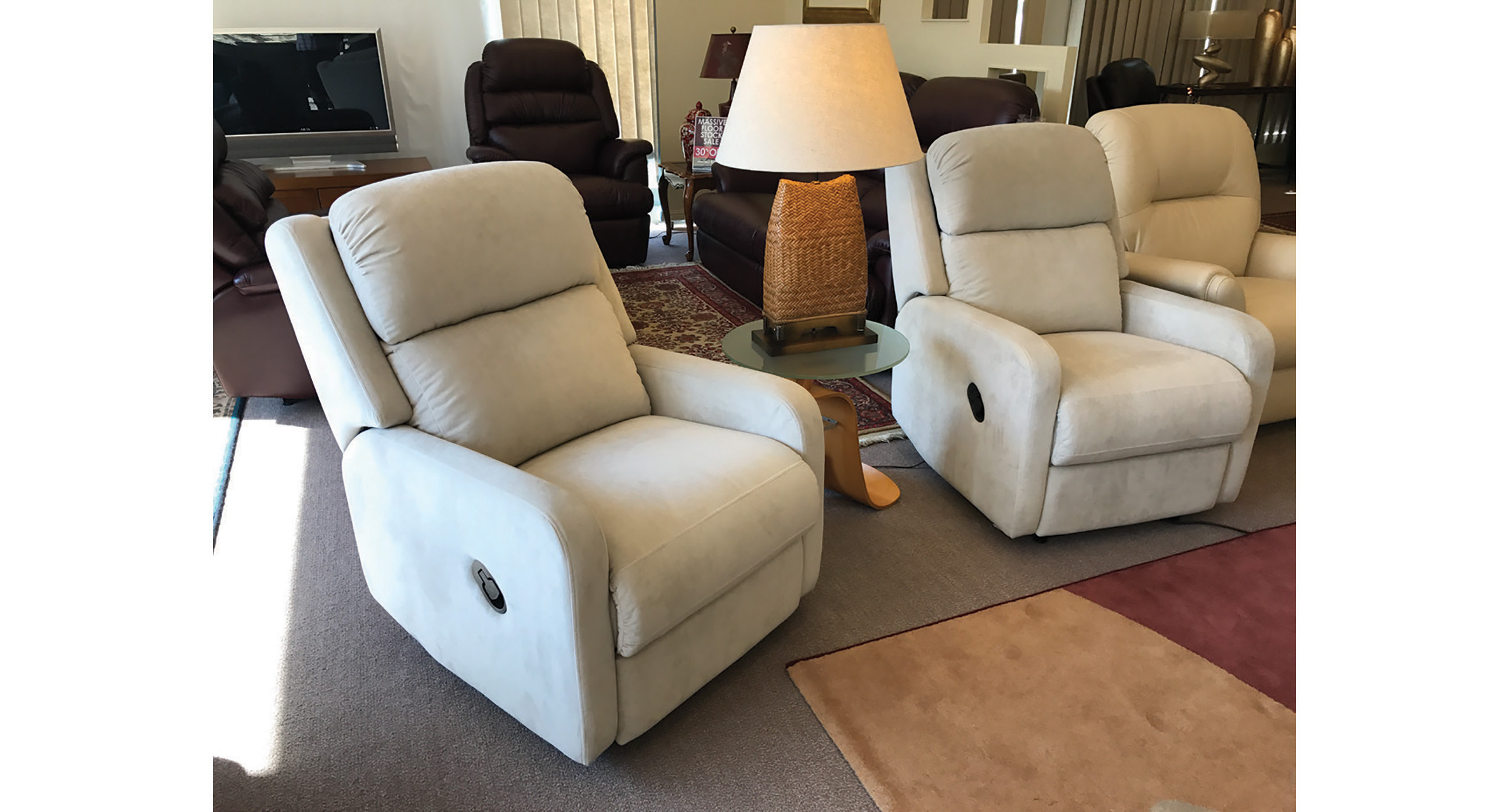 Haley Reclining Sofa and Chairs