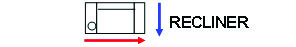 alternate recliner sofa configuration